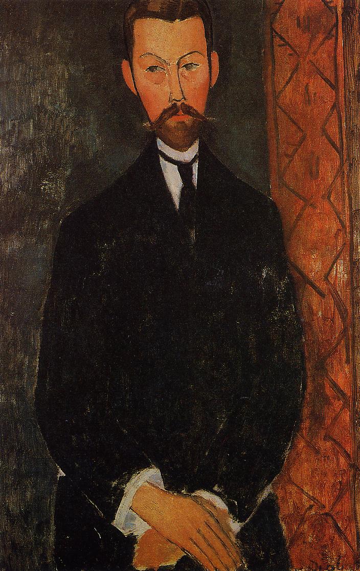 Portrait of Paul Alexander - Amedeo Modigliani Paintings